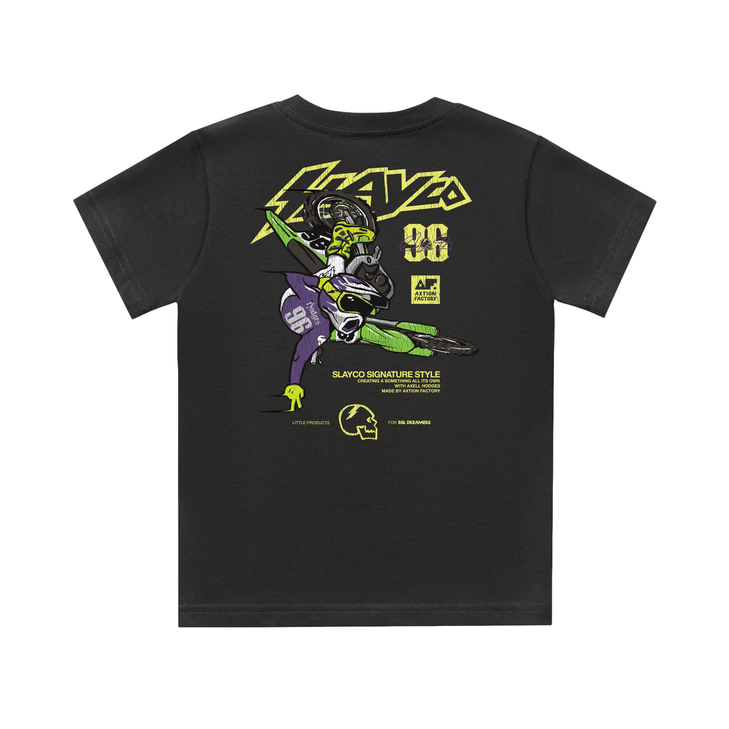 SlayCo Signature Tee Coal