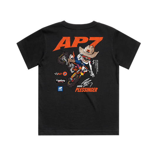AP7 Signature Tee Black