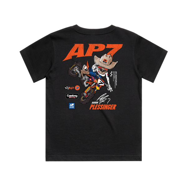 AP7 Signature Tee Black
