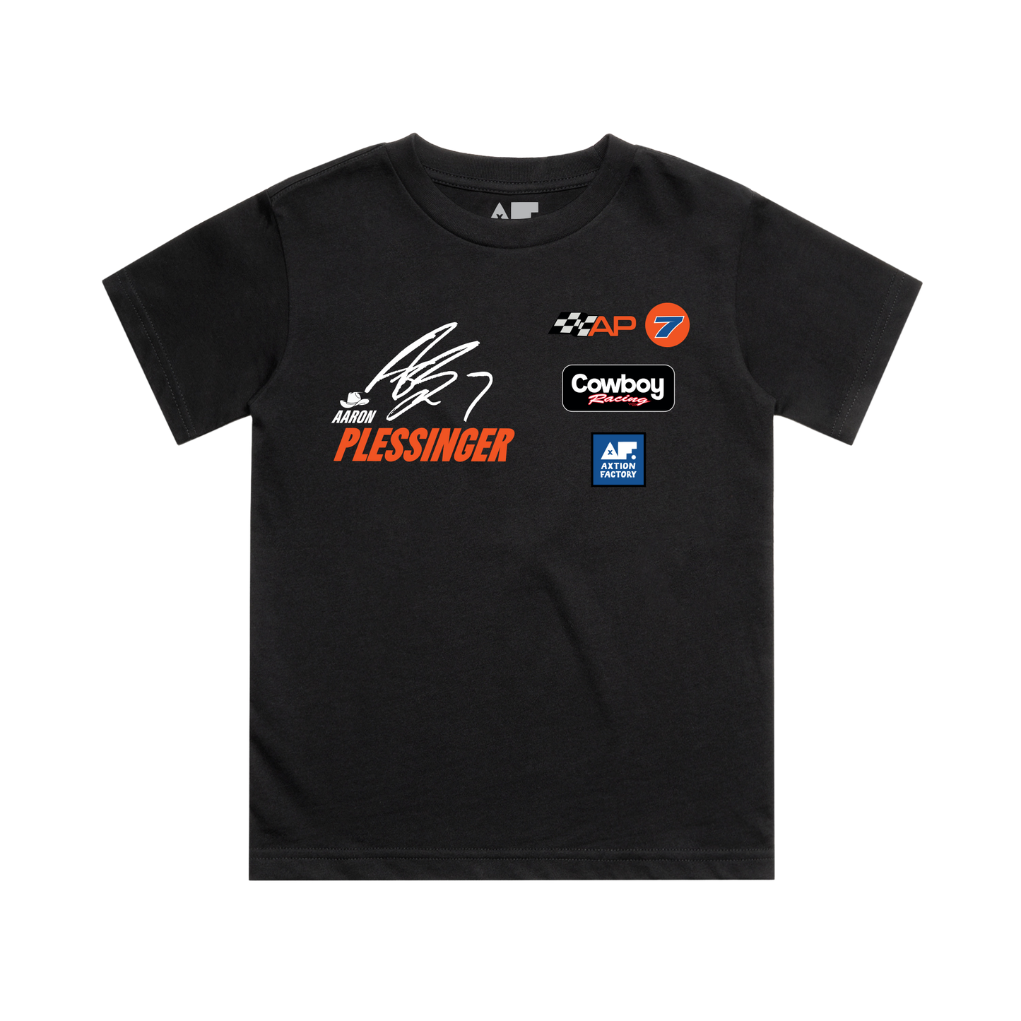 AP7 Signature Tee Black