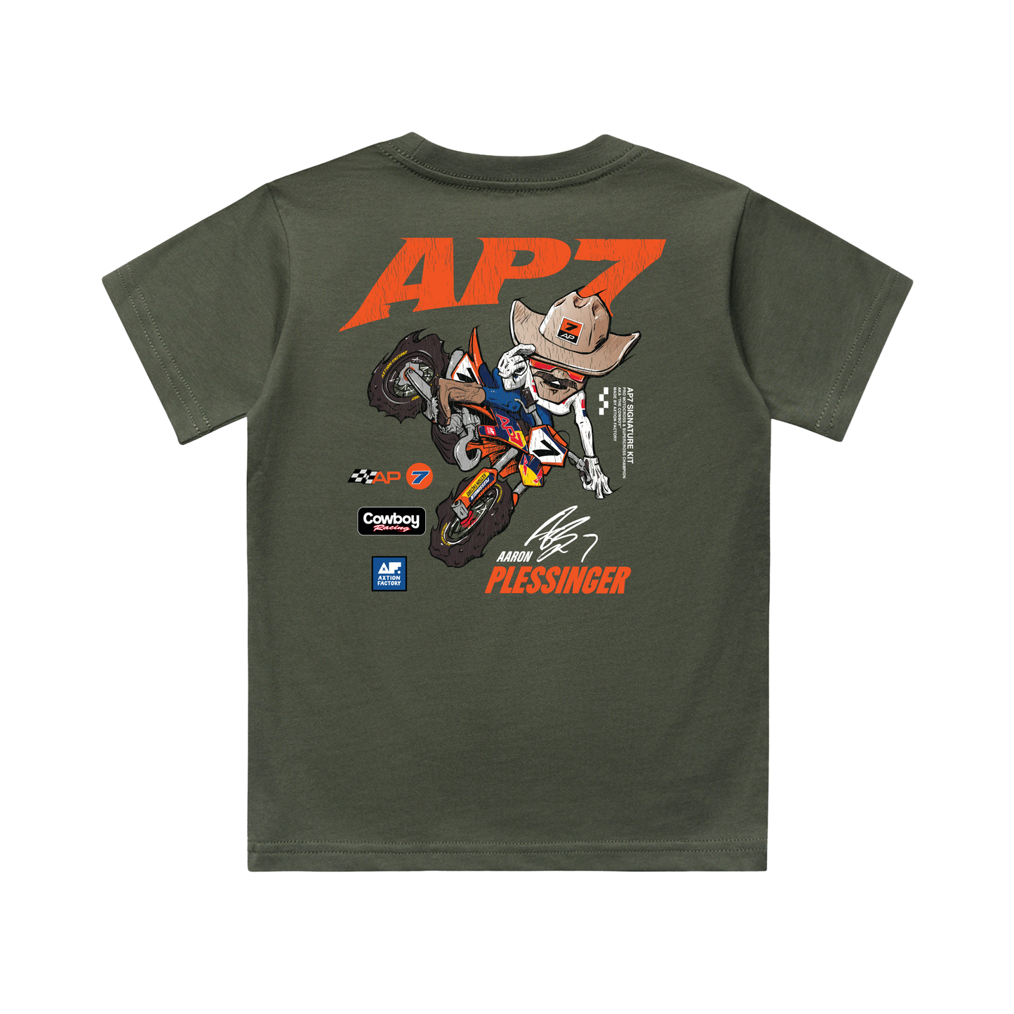 AP7 Signature Tee Cypress