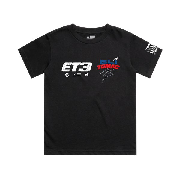 ET3 Signature Tee Black