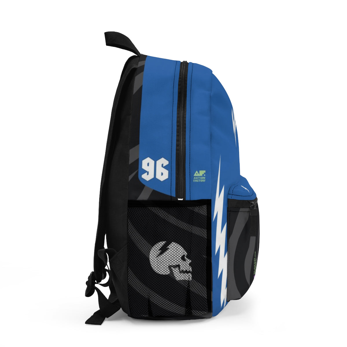 SlayCo Backpack Blue Bolts